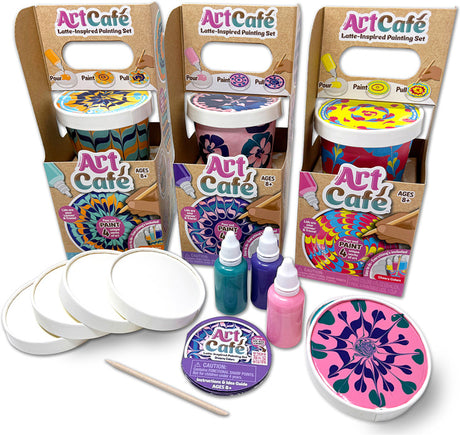 Art Cafe Latte-Inspired Painting Set