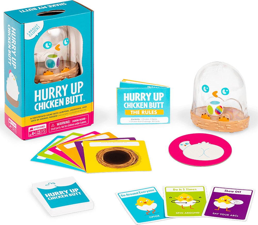 Hurry Up Chicken Butt Game - Gingerbread House Toys