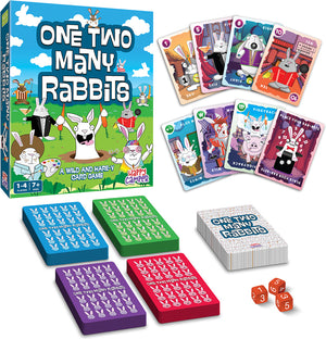 One Two Many Rabbits Card Game