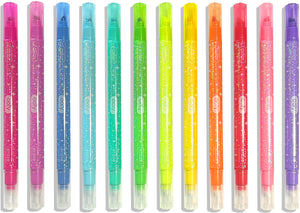 Make No Mistake! Sparkle Glittery Erasable Markers