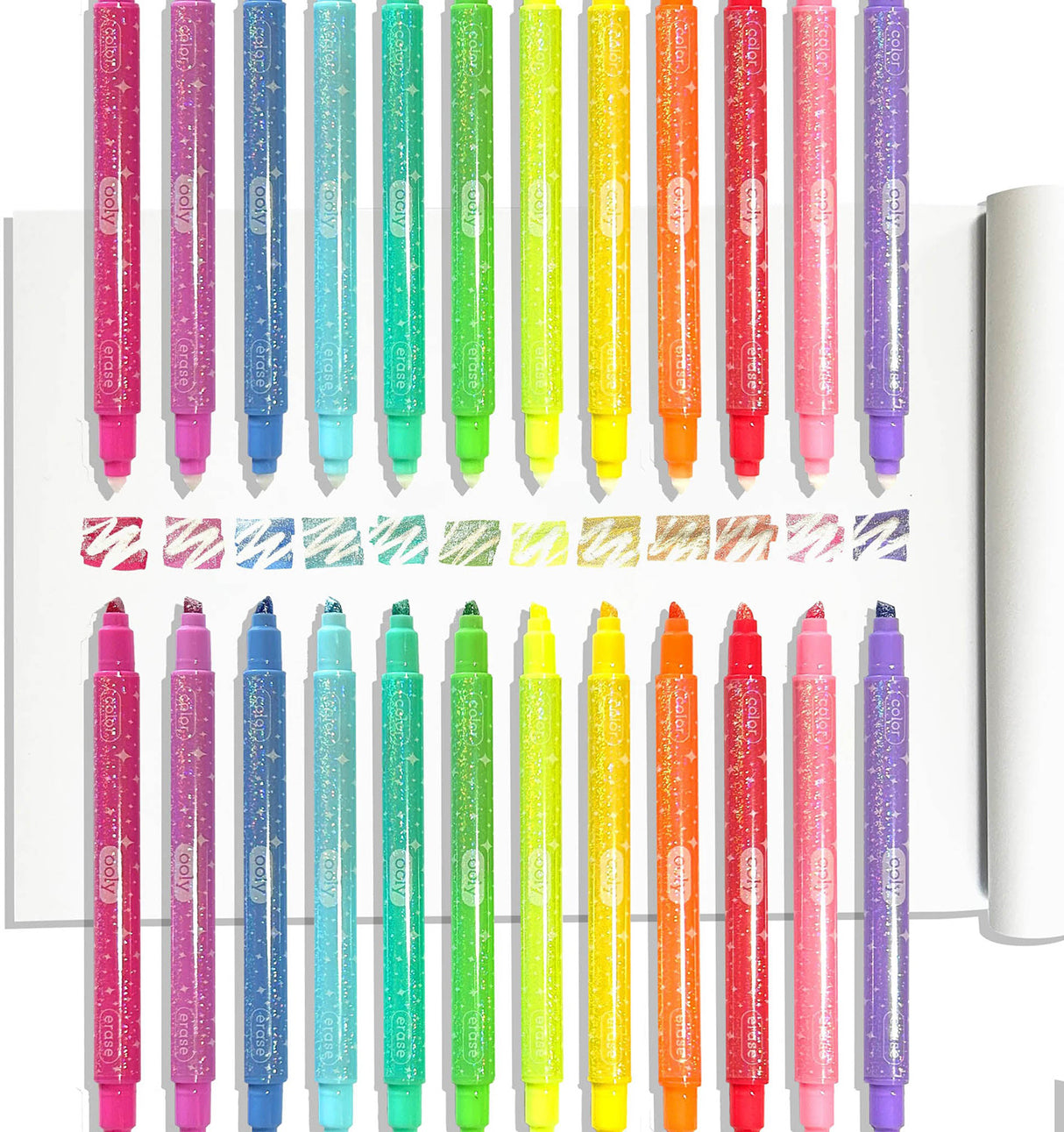 Make No Mistake! Sparkle Glittery Erasable Markers