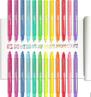 Make No Mistake! Sparkle Glittery Erasable Markers