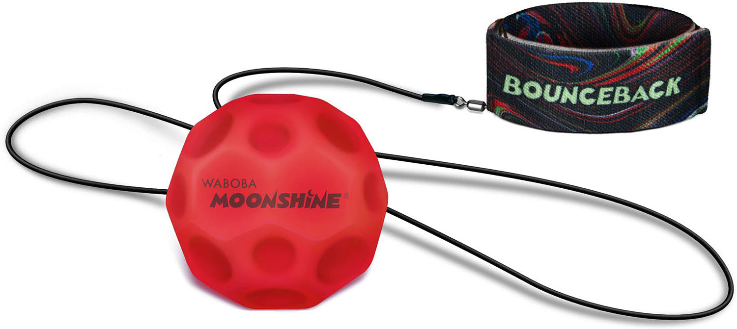 LED BounceBack Moon Ball (assorted colors) - Gingerbread House Toys