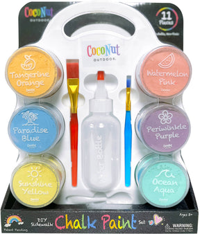 DIY Sidewalk Chalk Paint Set