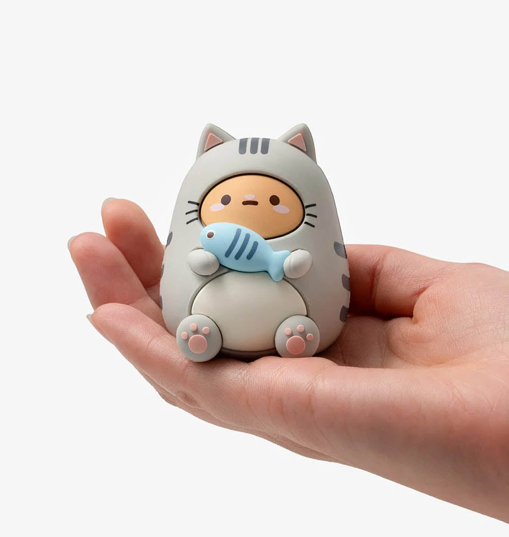 Smoko Tayto Chubby Cats Blind Box Asst - Gingerbread House Toys