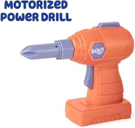 Bluey Build-A-Buddy Motorized Car and Drill