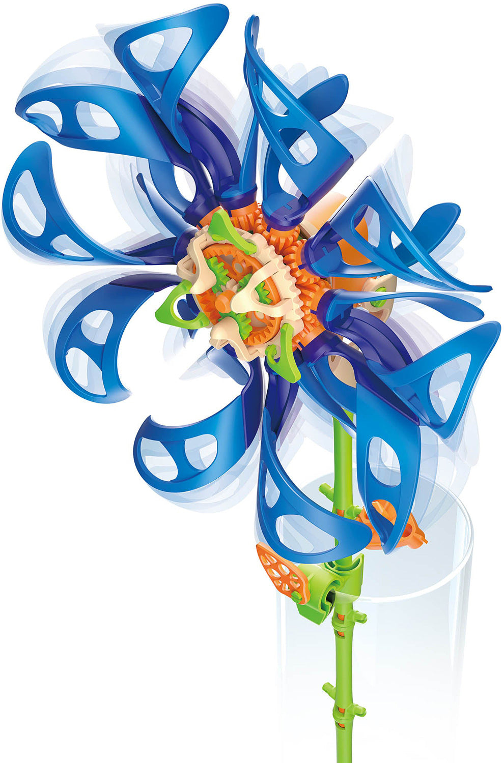 SolarFlower Sapphire Swirl - Gingerbread House Toys
