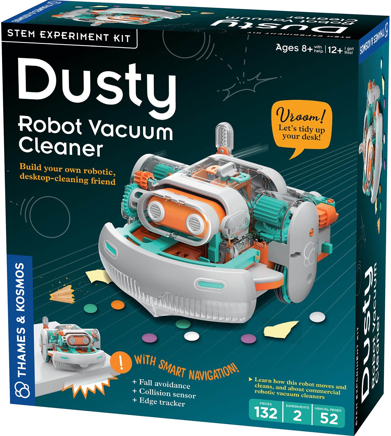 Dusty Robotic Vacuum Cleaner - Gingerbread House Toys