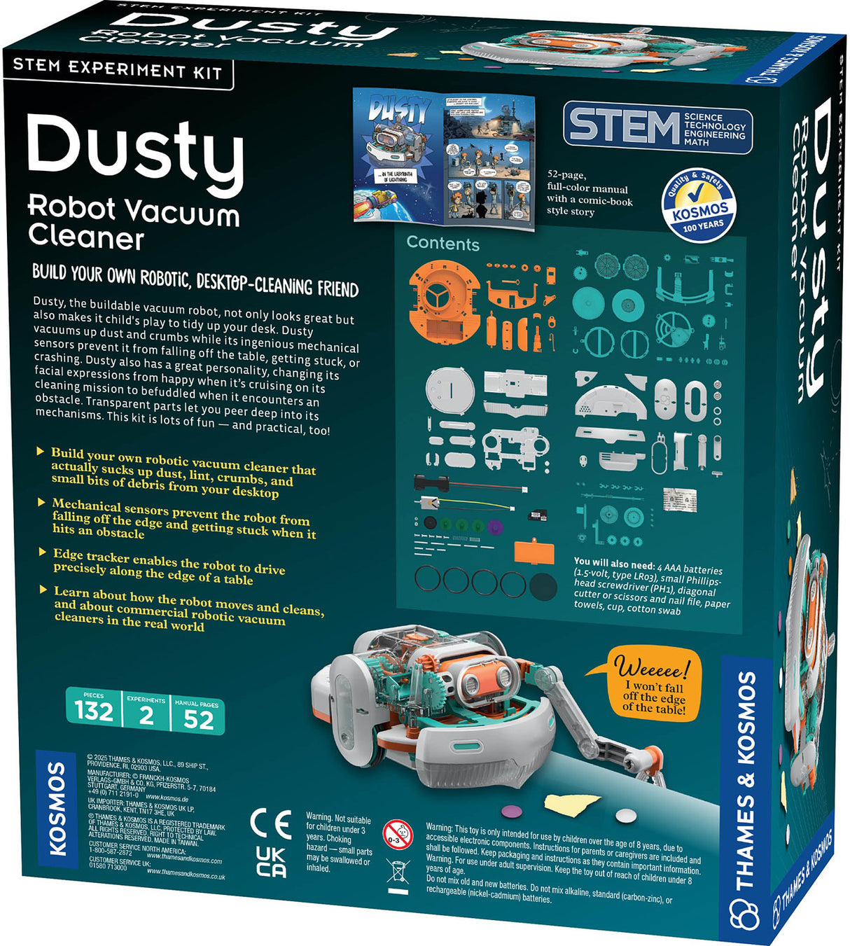 Dusty Robotic Vacuum Cleaner