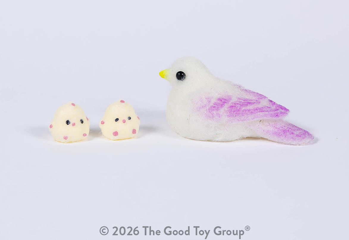 Fuzzy Friends Bird with Babies
