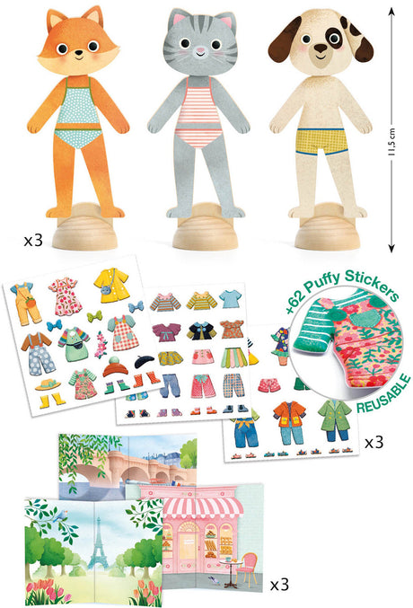 Bonjour Paris Collage