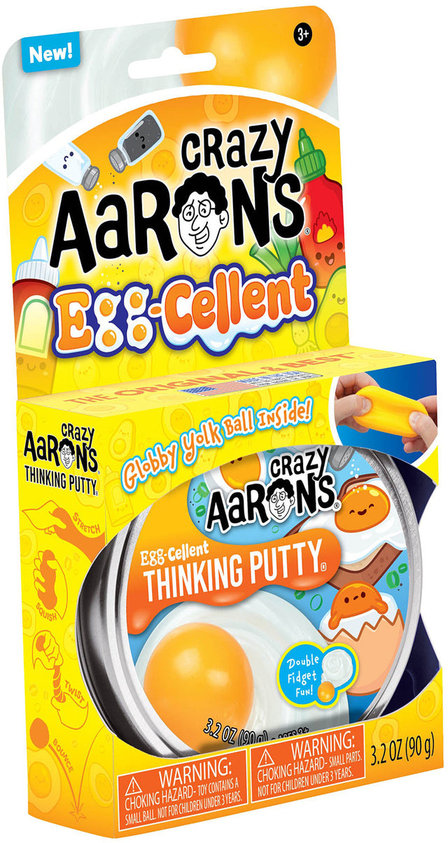 Crazy Aaron's Eggs-cellent Thinking Putty