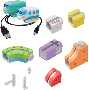 Rail Cube Magnetic Monorail Deluxe Block Set