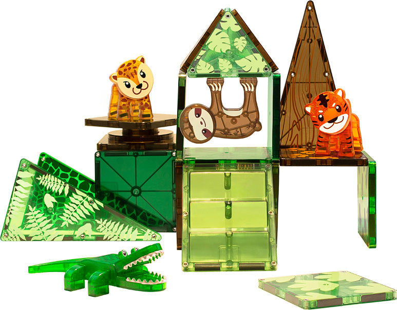 Magna-Tiles Jungle Animals 25 Piece Set