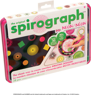 The Original Spirograph Neon Tin