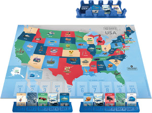 10 Days in the USA Board Game