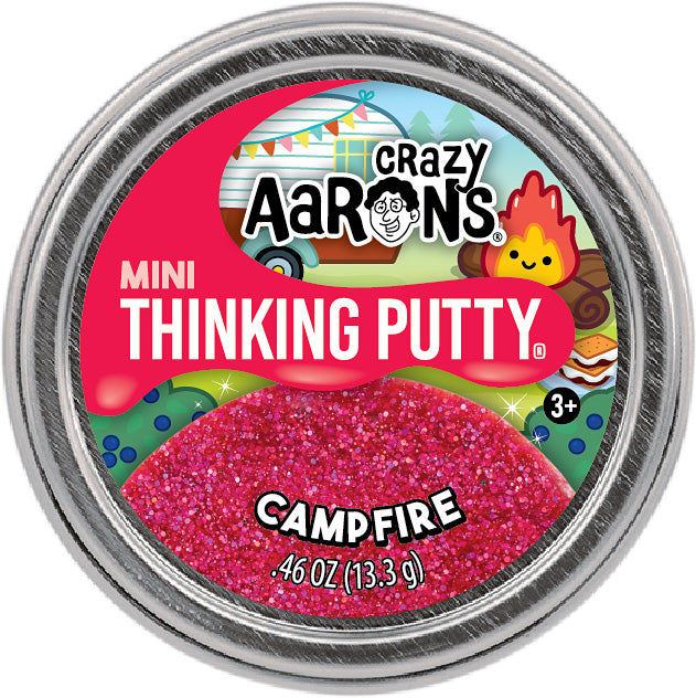 Crazy Aaron s Mini Summer Sparkle Thinking Putty Gingerbread House Toys