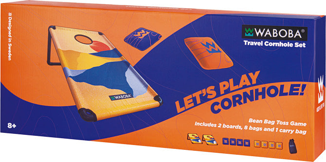 Waboba Travel Cornhole Set - Gingerbread House Toys