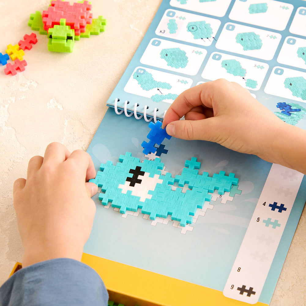 Plus-Plus Puzzle by Number Activity Pad