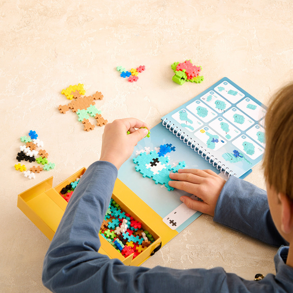 Plus-Plus Puzzle by Number Activity Pad