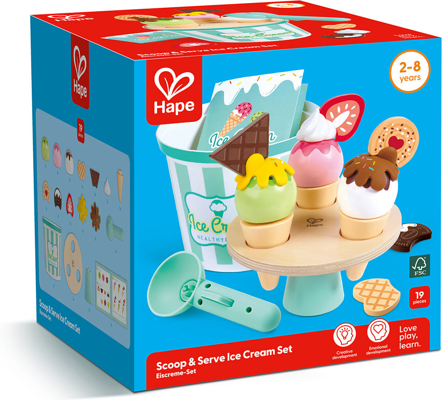 Scoop & Serve Ice Cream Set - Gingerbread House Toys