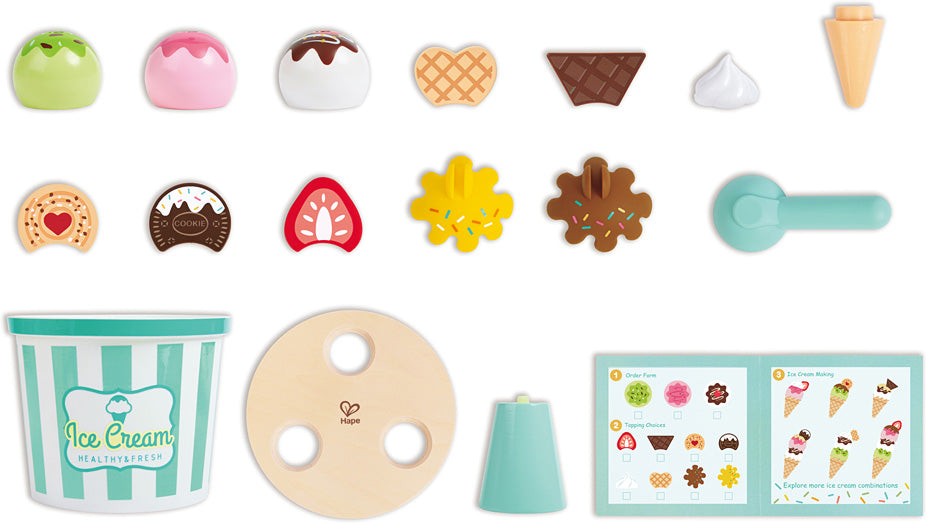 Scoop & Serve Ice Cream Set - Gingerbread House Toys