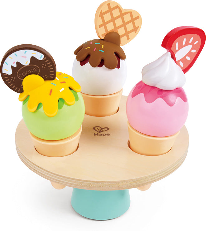Scoop & Serve Ice Cream Set - Gingerbread House Toys