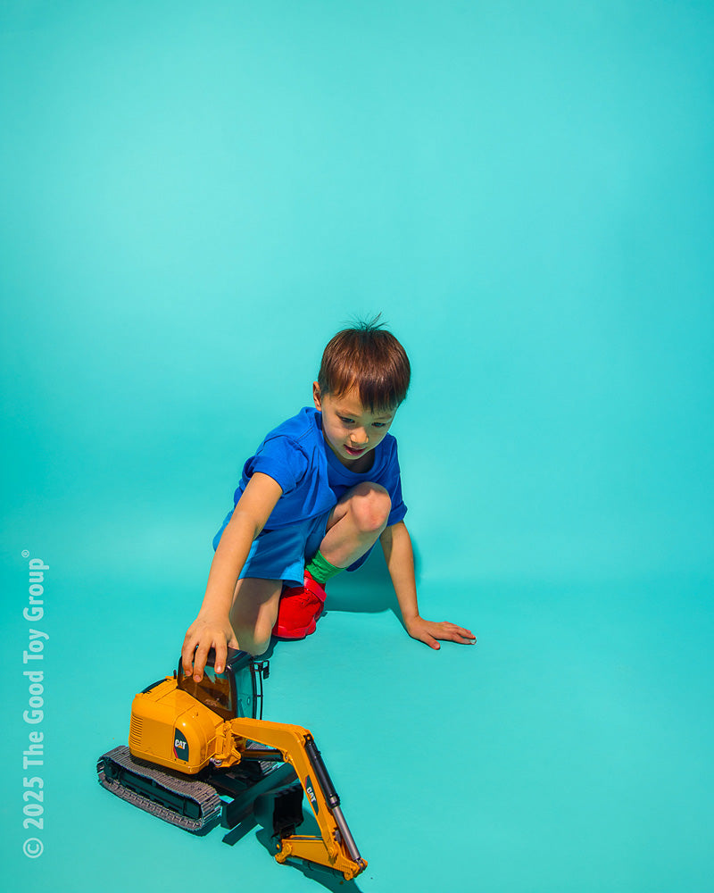 Bruder CAT Mini Excavator with Worker