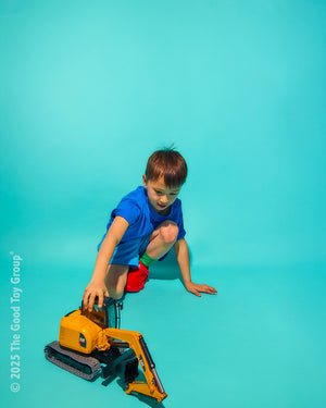 Bruder CAT Mini Excavator with Worker