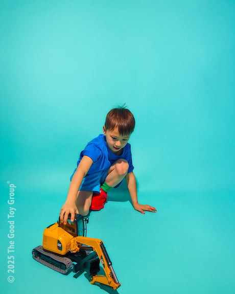 Bruder CAT Mini Excavator with Worker