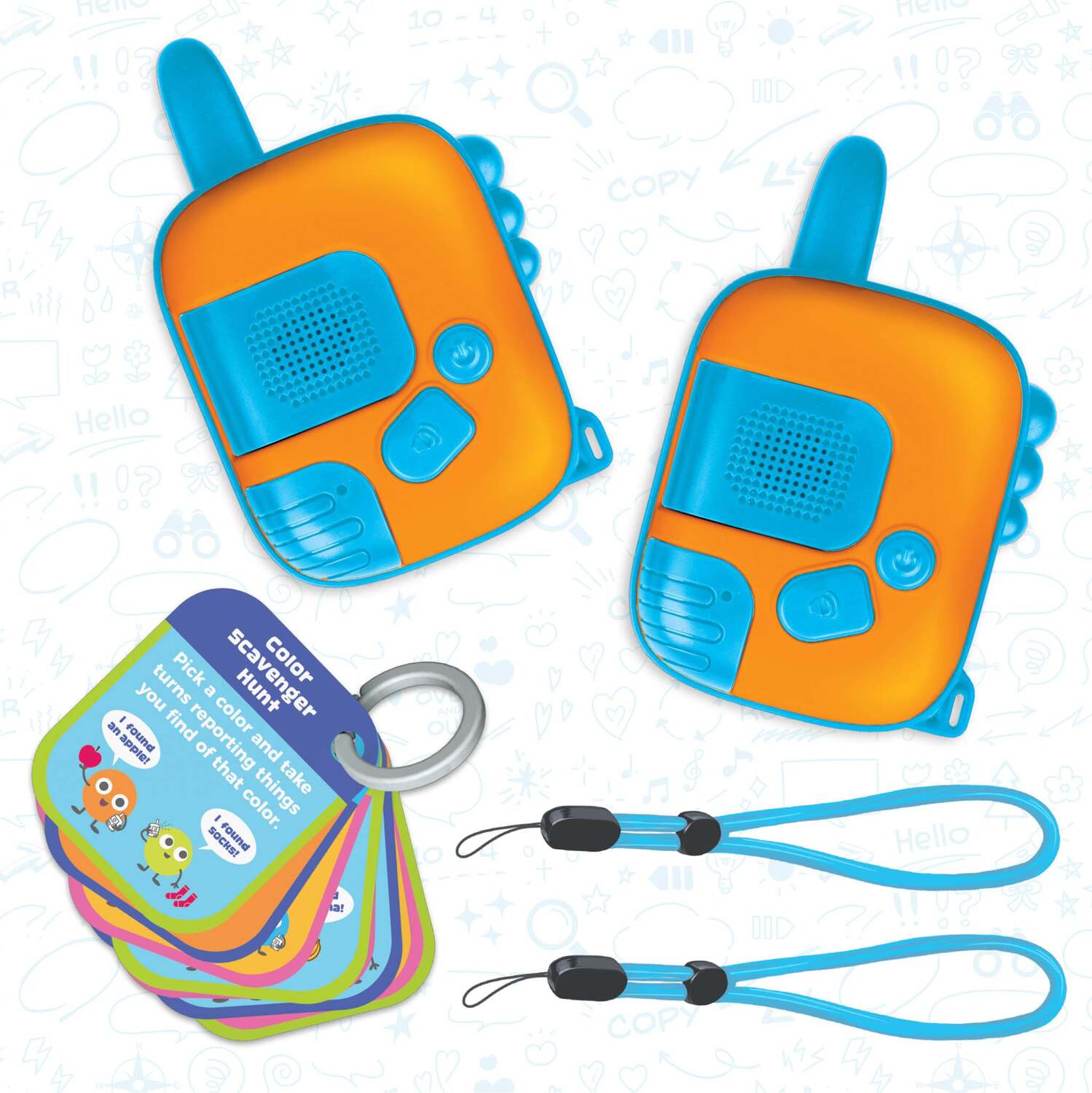 Walkie Talk-Along Scavenger Hunt & Adventure Set - Gingerbread