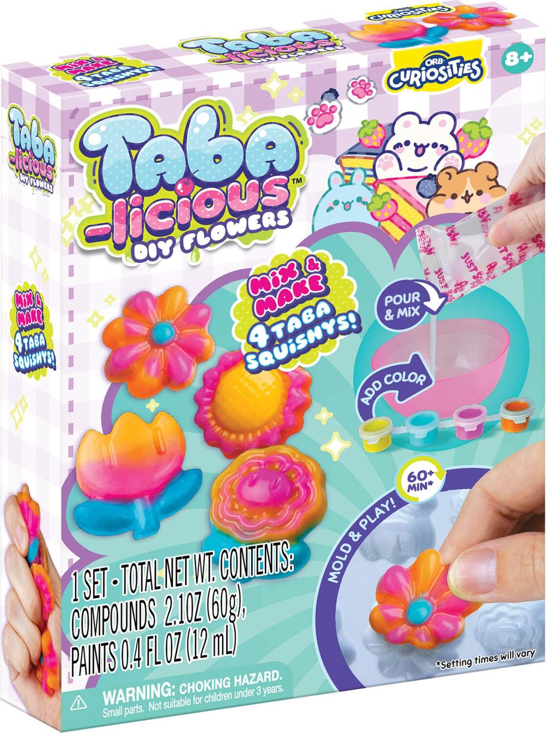 Taba-licious DIY Flowers Mix & Make - Gingerbread House Toys