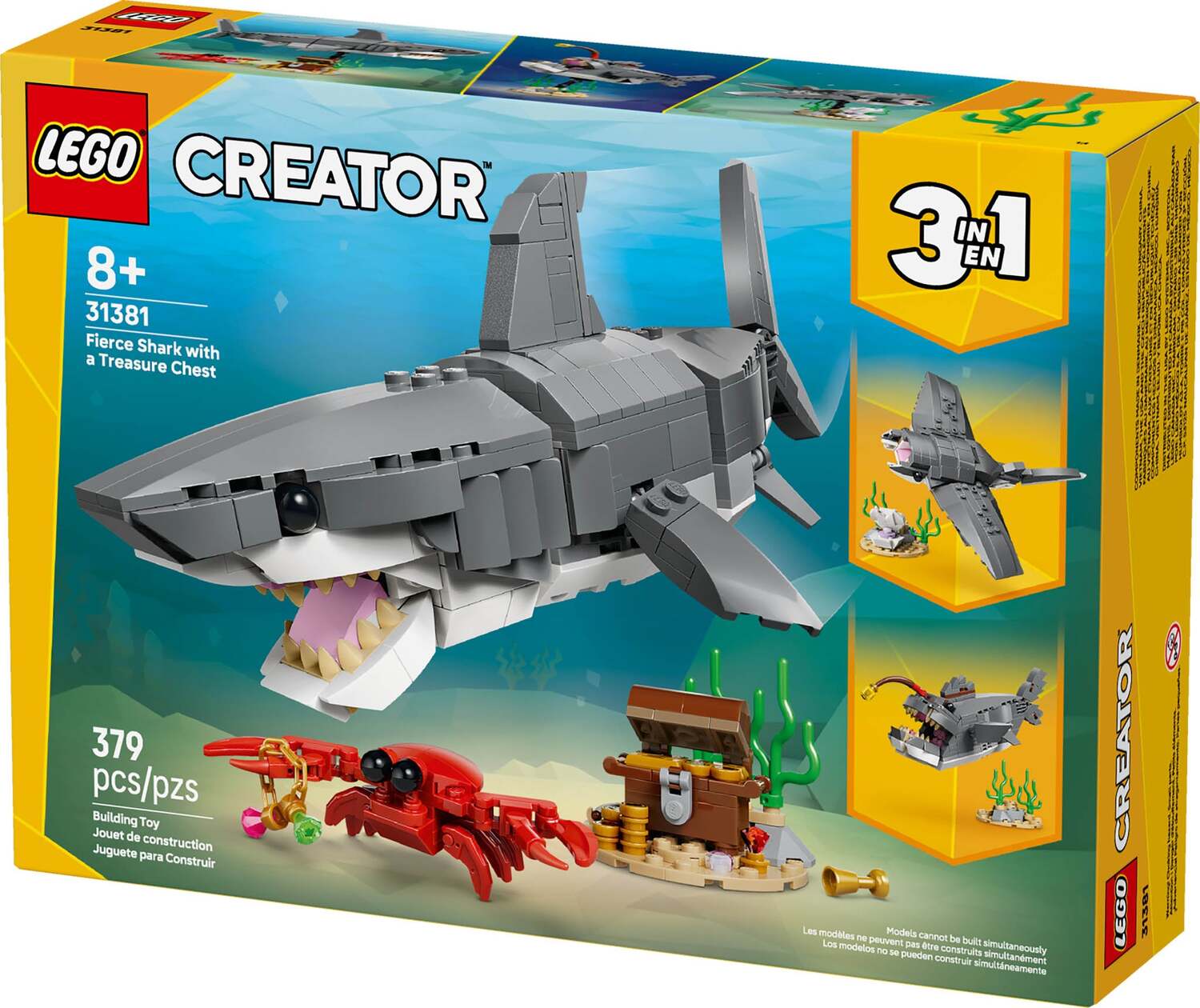 LEGO Creator: Fierce Shark with a Treasure Chest - Gingerbread