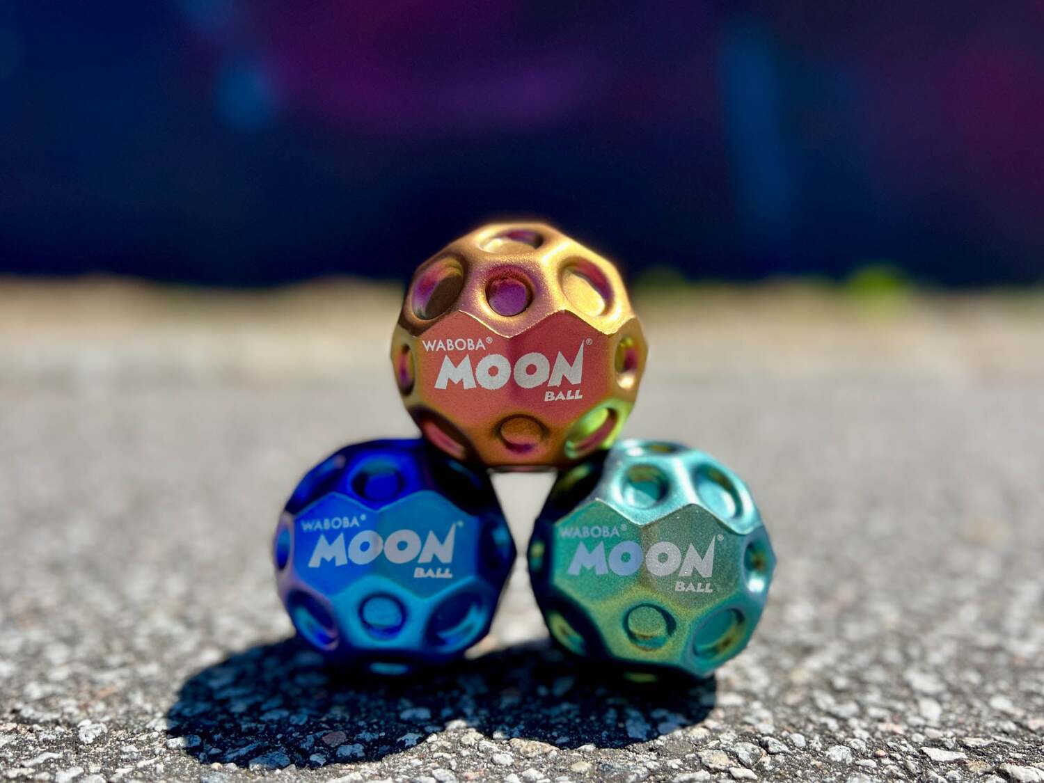 Waboba Metallic Moon Ball - Gingerbread House Toys