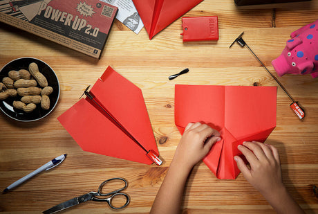 POWERUP 2.0 Electric Paper Airplane Kit - Red