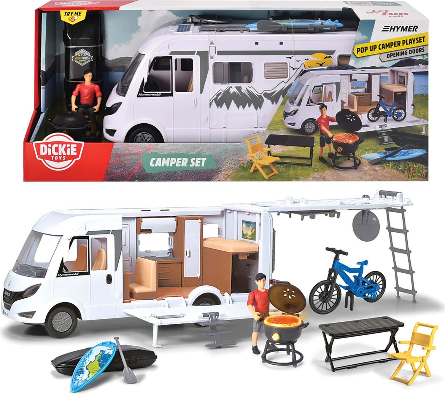 Dickie Toys Pop Up Camper Playset - Gingerbread House Toys