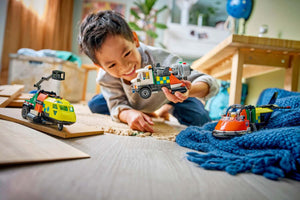 CITY Mix & Match Airplane, Service Truck and Hovercraft Remix
