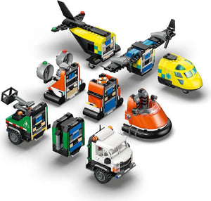 CITY Mix & Match Airplane, Service Truck and Hovercraft Remix