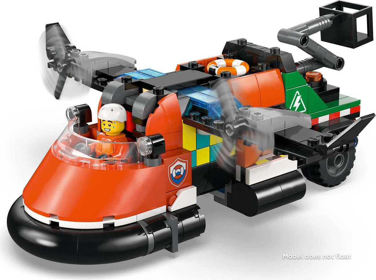 CITY Mix & Match Airplane, Service Truck and Hovercraft Remix