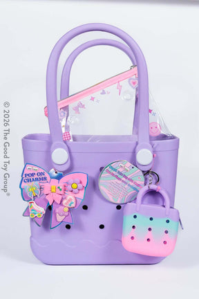 Beach Tote Bag with Charms - Bowtiful