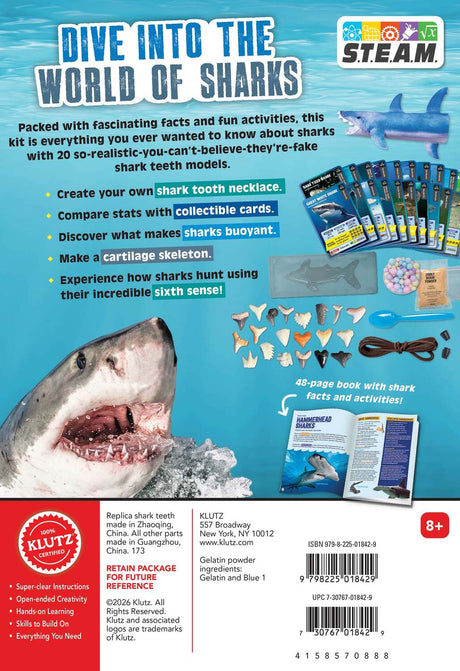 KLUTZ STEAM Lab Shark-tastic Teeth!