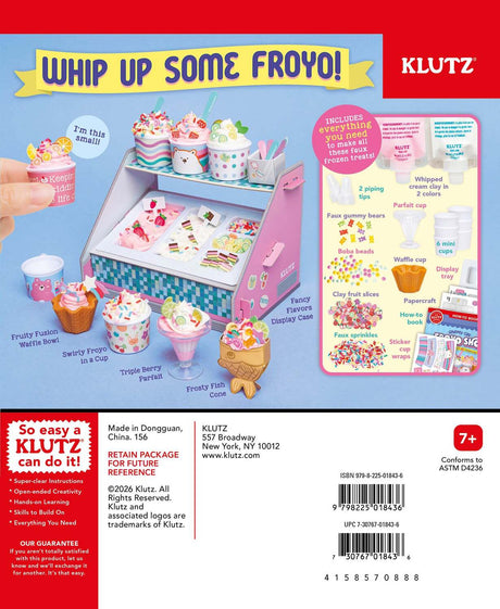 KLUTZ Whipped Clay Froyo Shop
