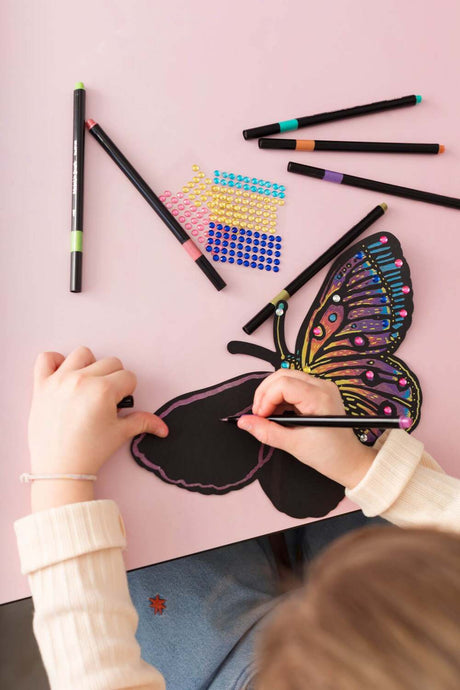 Sycomore Metallic Markers Blazing Butterflies