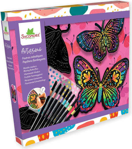 Sycomore Metallic Markers Blazing Butterflies