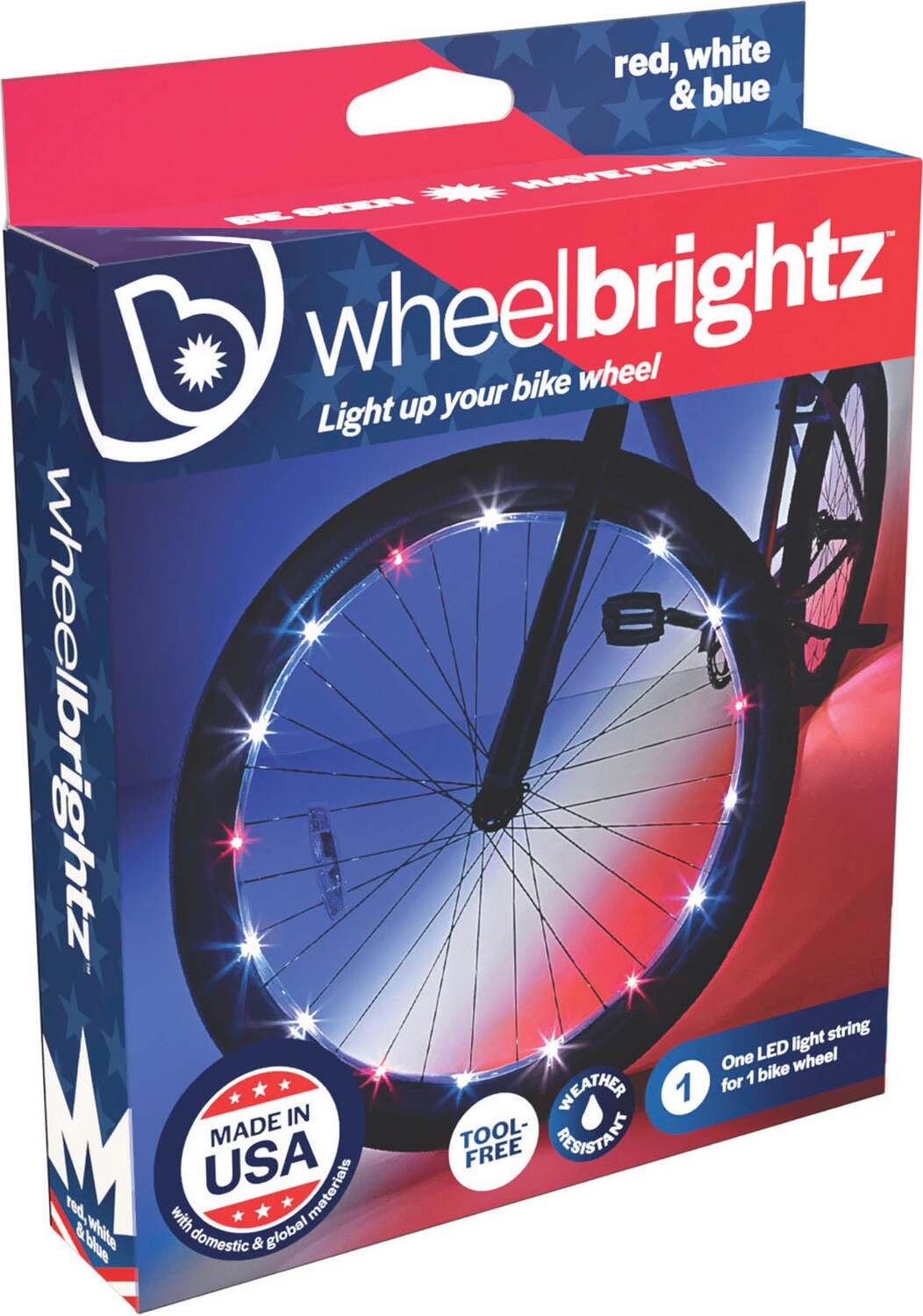 WheelBrightz - Red, White & Blue - Gingerbread House Toys
