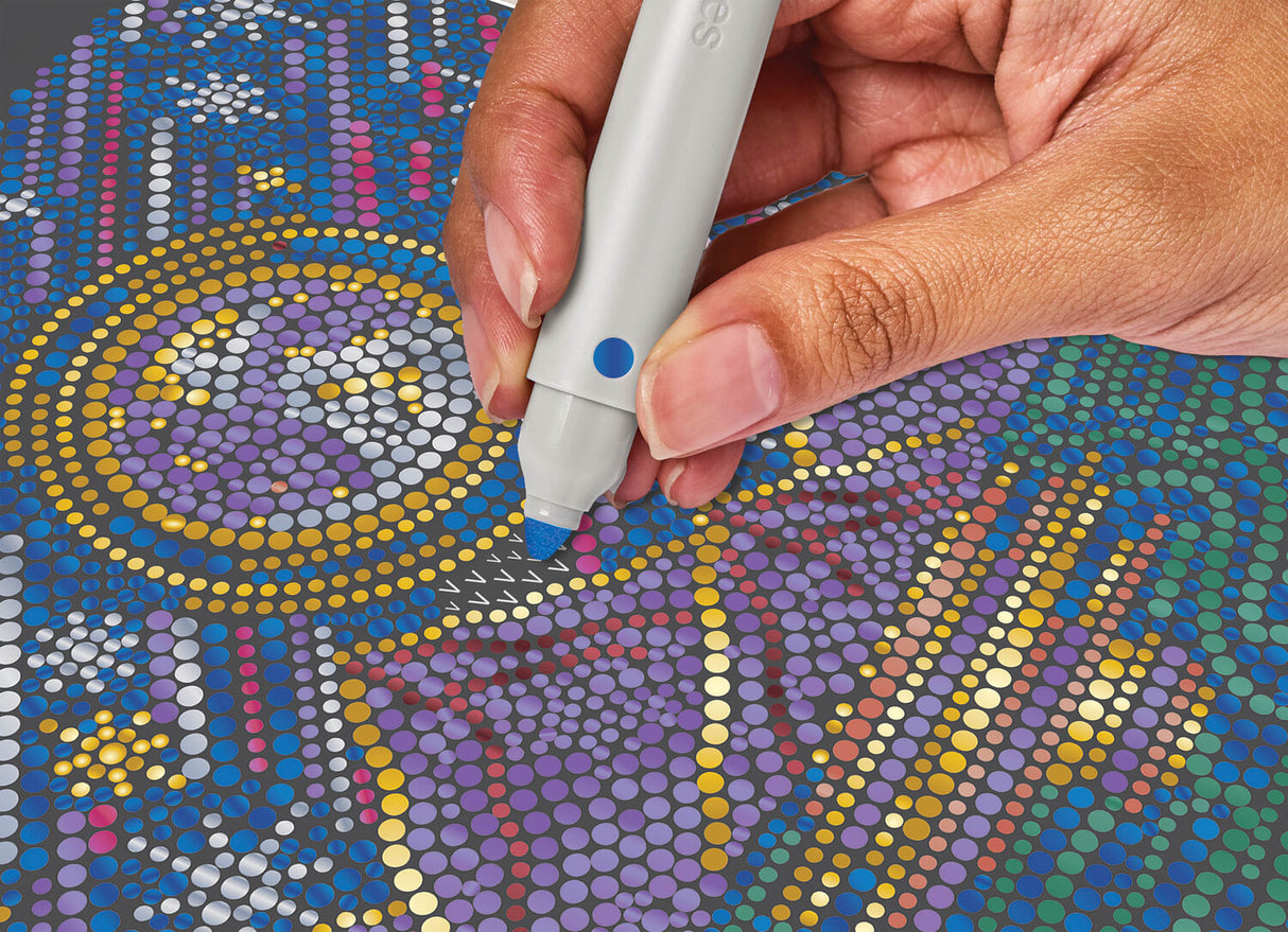 Lifelines FlowArt Dot-By-Letter Metallic Ink - Into the Galaxy