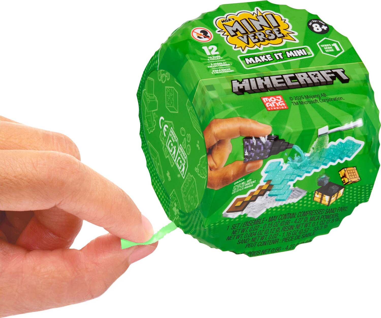 Miniverse: Make It Mini Minecraft - Gingerbread House Toys