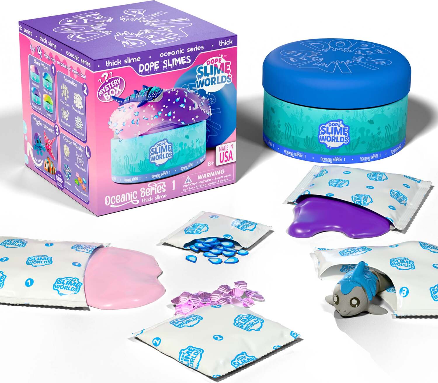 トップス slimetoclosing Dope Slime Worlds - Oceanic Series 1 Mystery Box - Gingerbread