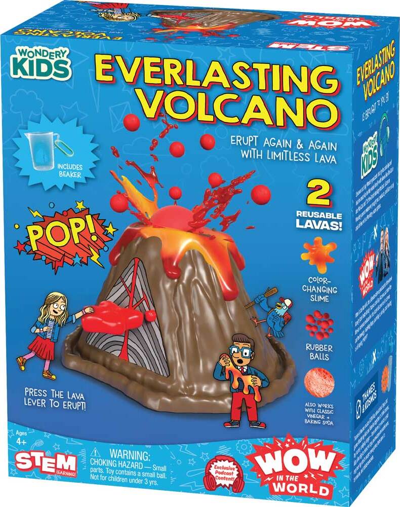 Wow in the World: Everlasting Volcano - Gingerbread House Toys