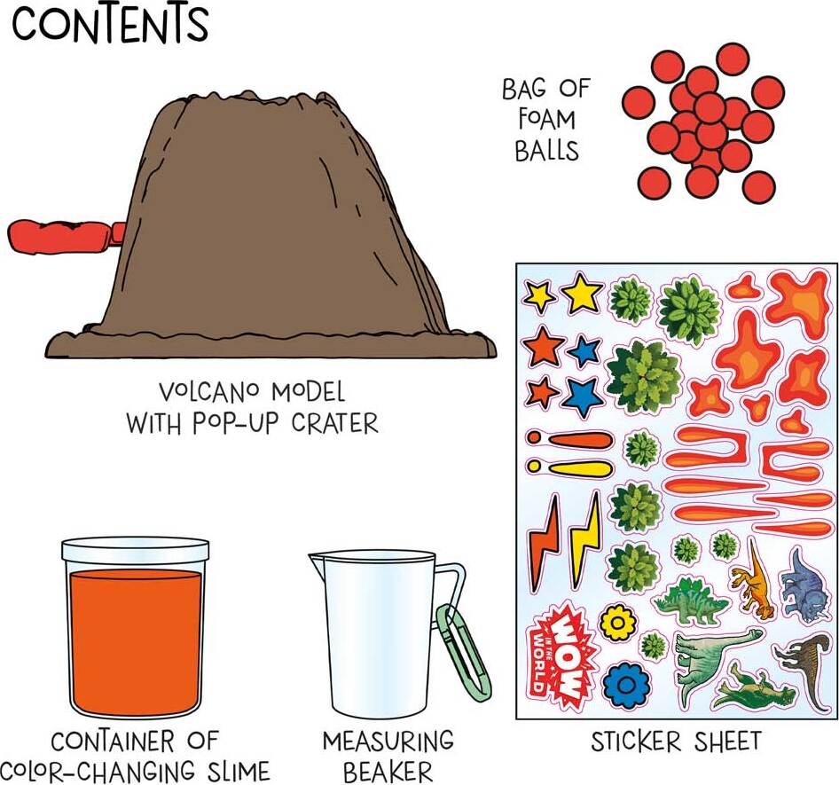 Wow in the World: Everlasting Volcano - Gingerbread House Toys